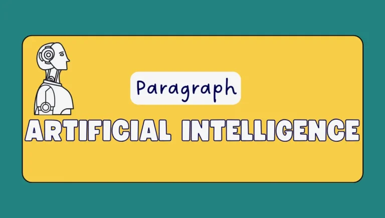 Artificial Intelligence Paragraph