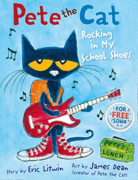 Pete the Cat: I Love My White Shoes by Eric Litwin | easy english books for beginners
